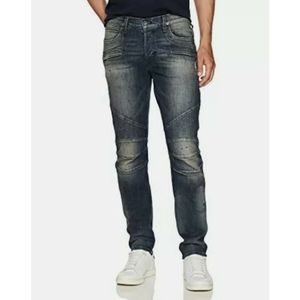 Hudson NWOT Men's Blinder Biker Blue Jeans